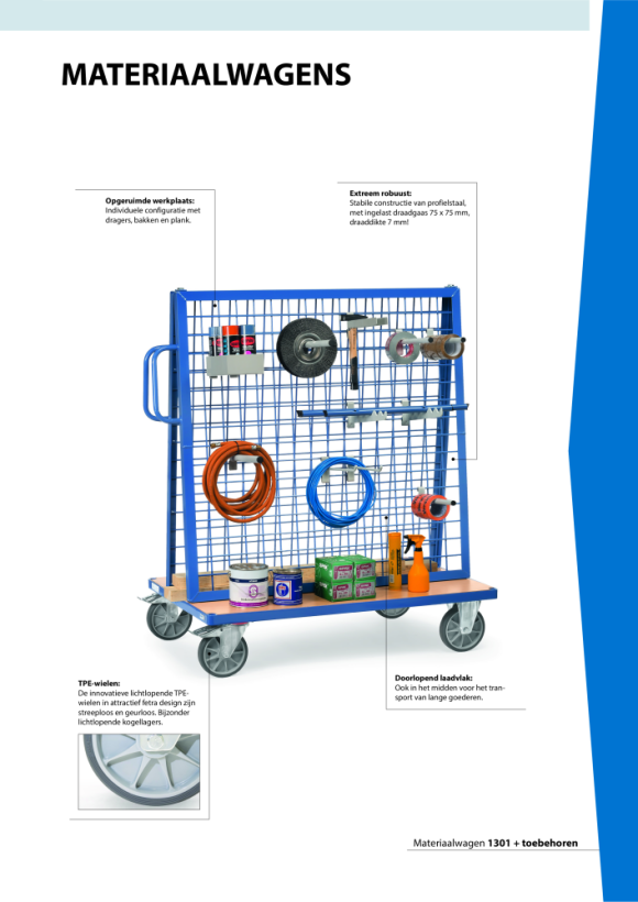 fetra Draagarm 600 mm lang met PVC-slang - toebehoren - inclusief bevestigingsmateriaal - voor draagarmwagen E4614-1TA