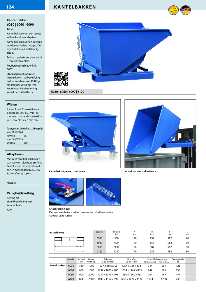 fetra Hoofdcatalogus Transportmiddelen NR.: 20216 - Pagina 124