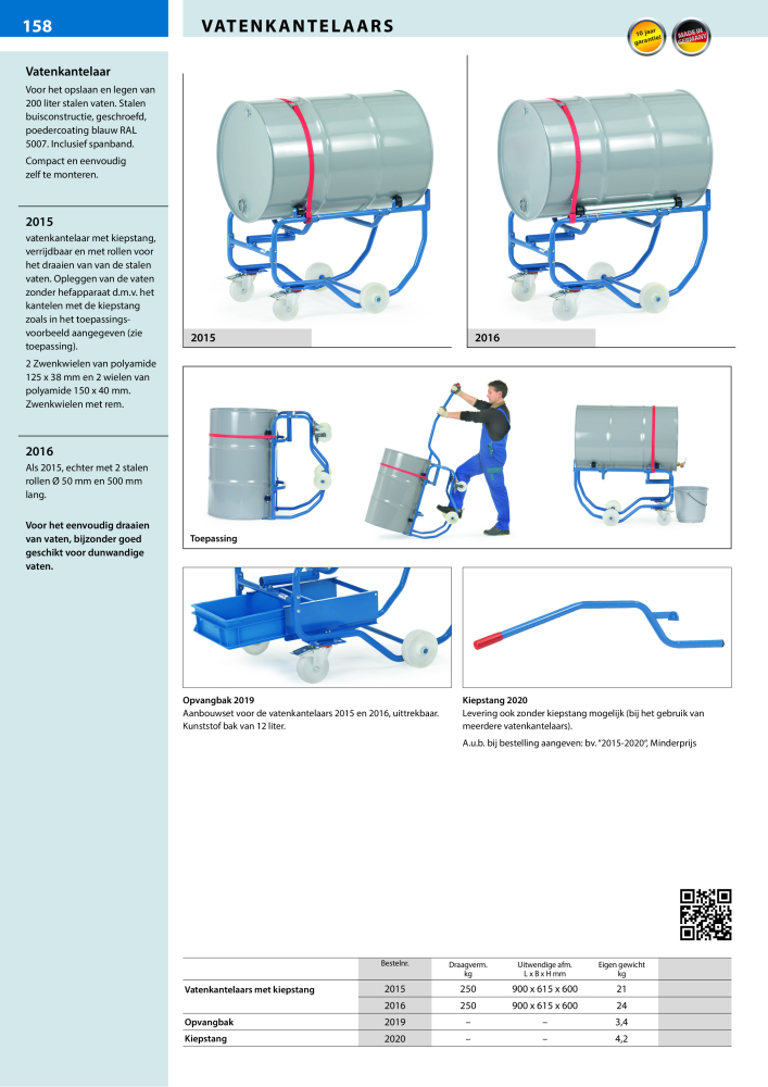 fetra Hoofdcatalogus Transportmiddelen NR.: 20216 - Pagina 158