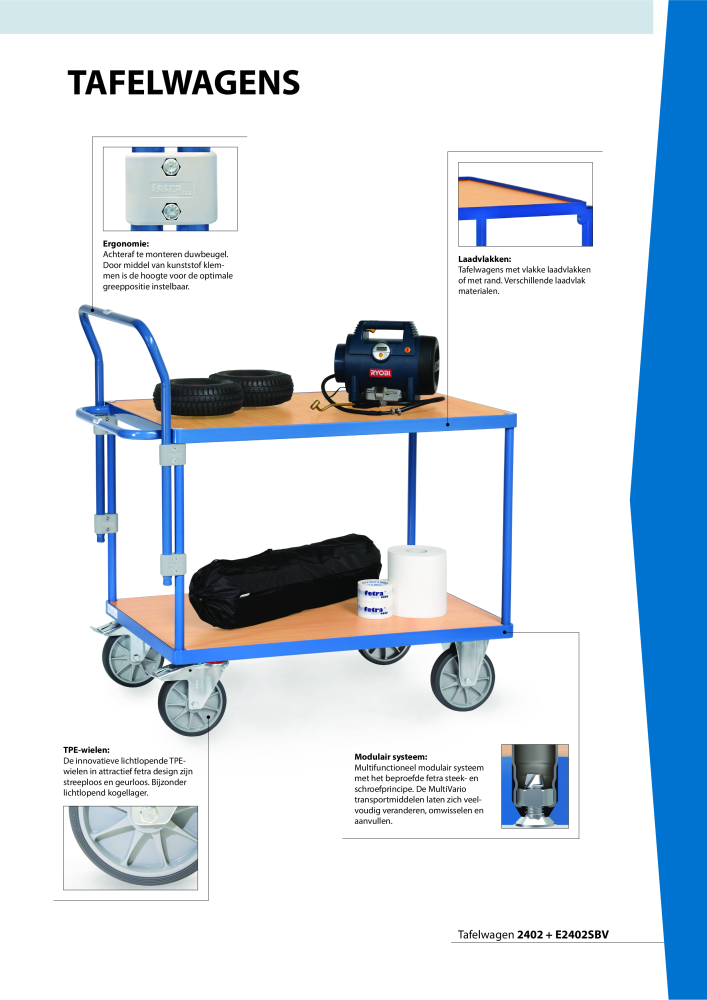 fetra Hoofdcatalogus Transportmiddelen NR.: 20216 - Pagina 35