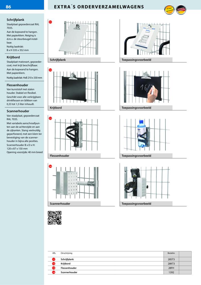 fetra Hoofdcatalogus Transportmiddelen NR.: 20216 - Pagina 86