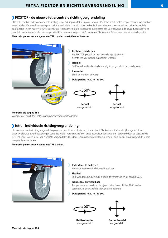 fetra Hoofdcatalogus Transportmiddelen NR.: 20216 - Pagina 9