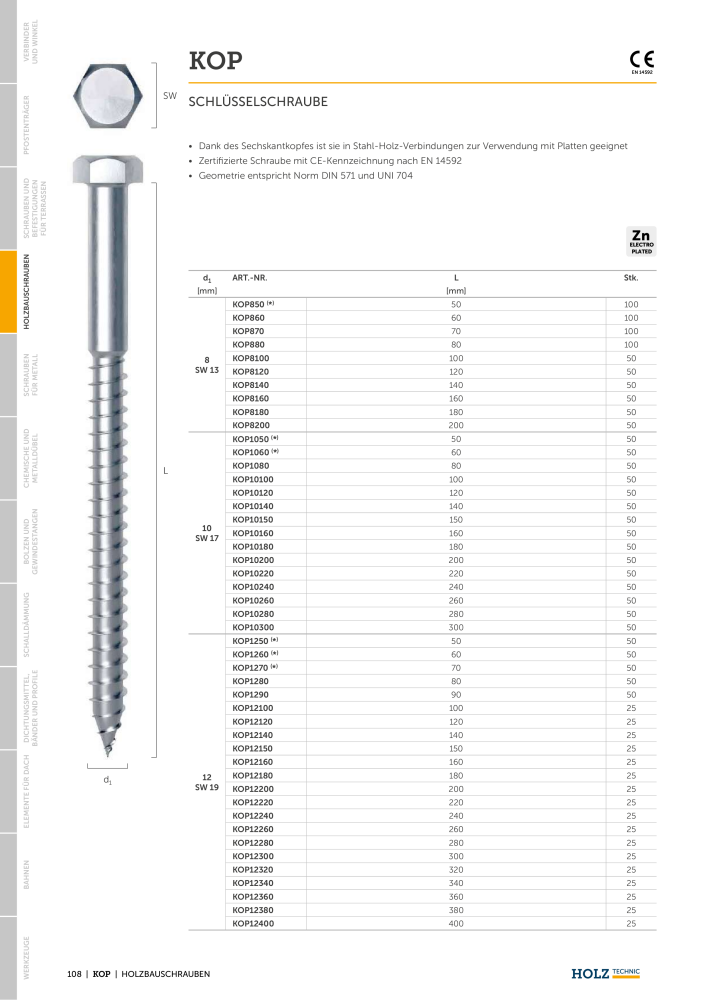 Holz Technic Katalog Nº: 20219 - Página 110