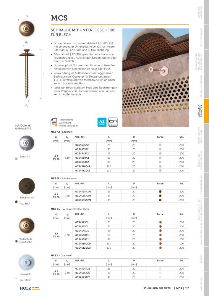 Holz Technic Katalog Nb. : 20219 - Page 127