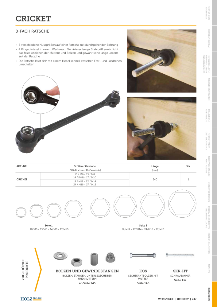 Holz Technic Katalog Nº: 20219 - Página 249