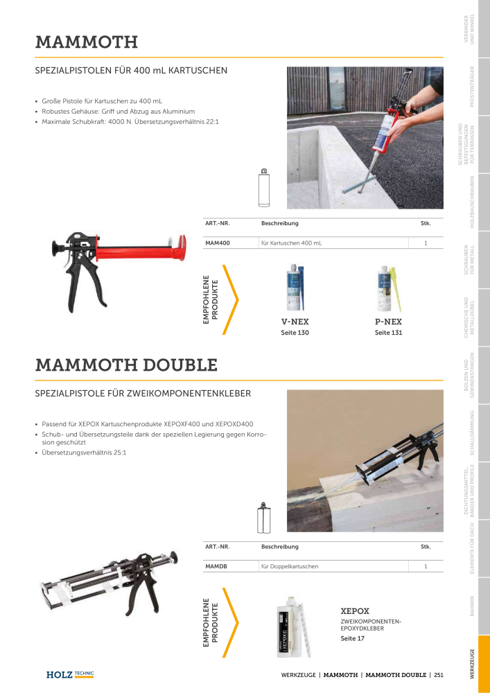 Holz Technic Katalog Nb. : 20219 - Page 253