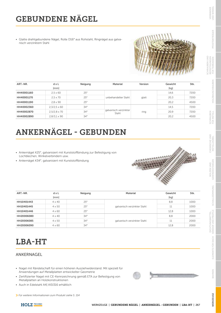 Holz Technic Katalog Nb. : 20219 - Page 269