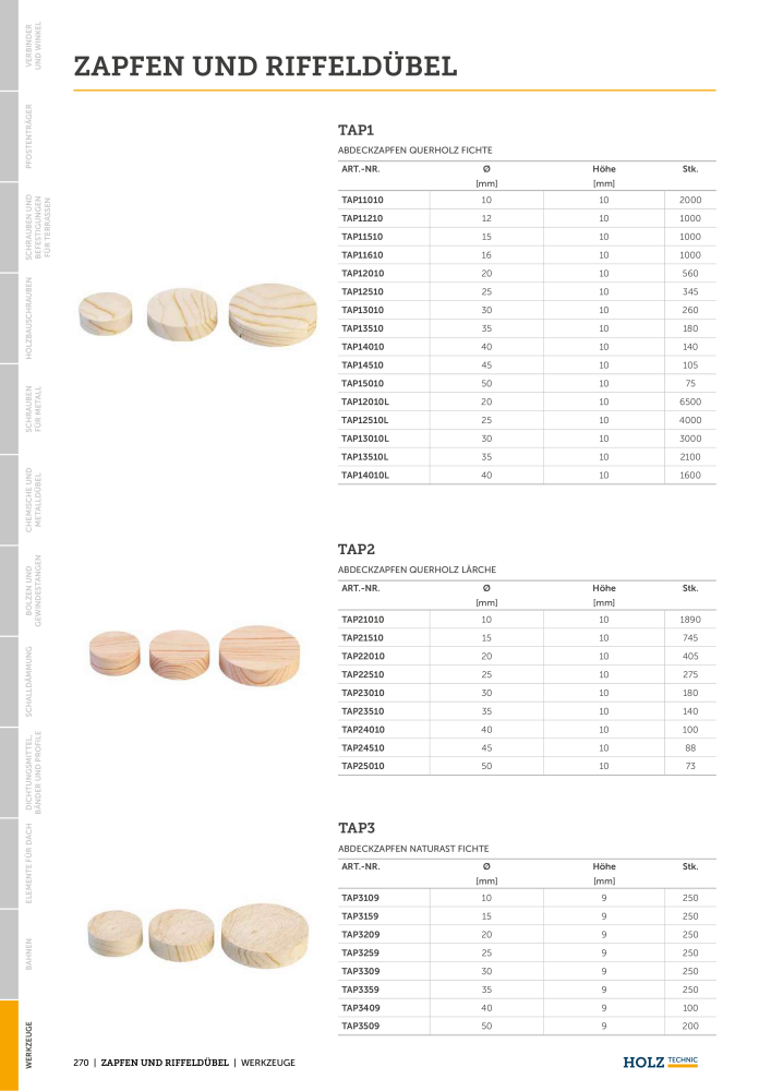 Holz Technic Katalog Nº: 20219 - Página 272