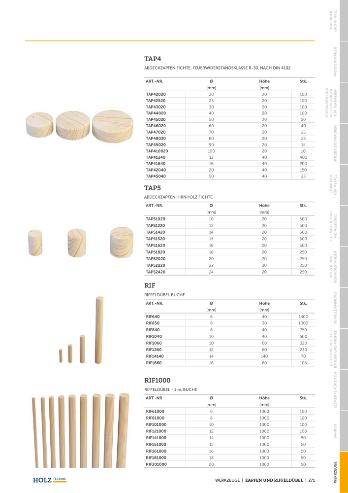 Holz Technic Katalog Nº: 20219 - Página 273