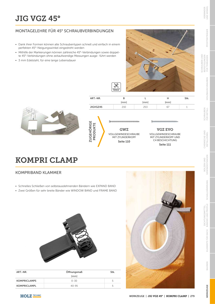 Holz Technic Katalog NO.: 20219 - Page 281