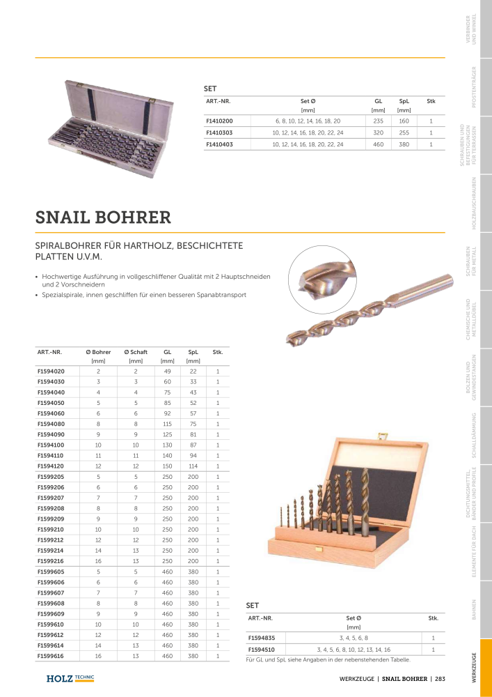 Holz Technic Katalog Nº: 20219 - Página 285