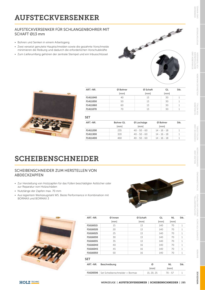 Holz Technic Katalog Nº: 20219 - Página 287