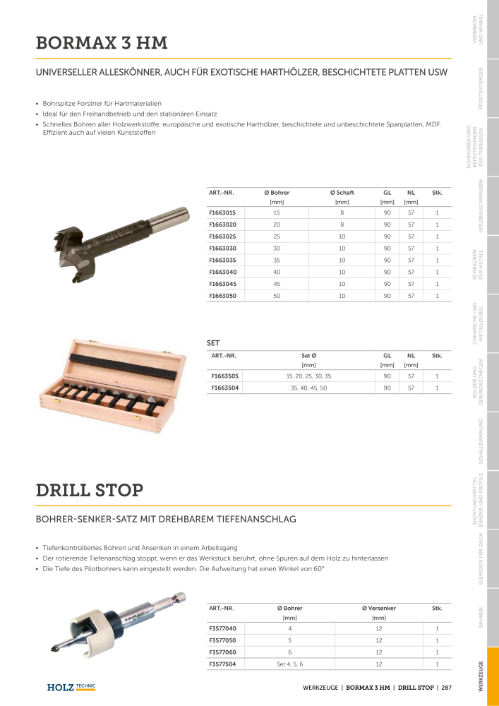 Holz Technic Katalog Nº: 20219 - Página 289