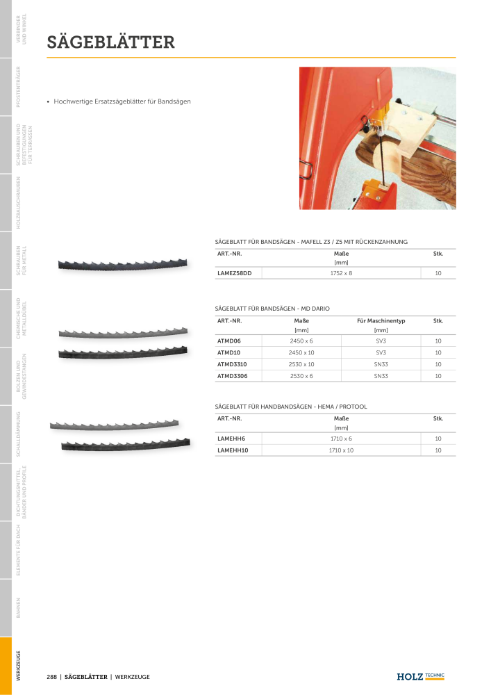 Holz Technic Katalog NO.: 20219 - Page 290