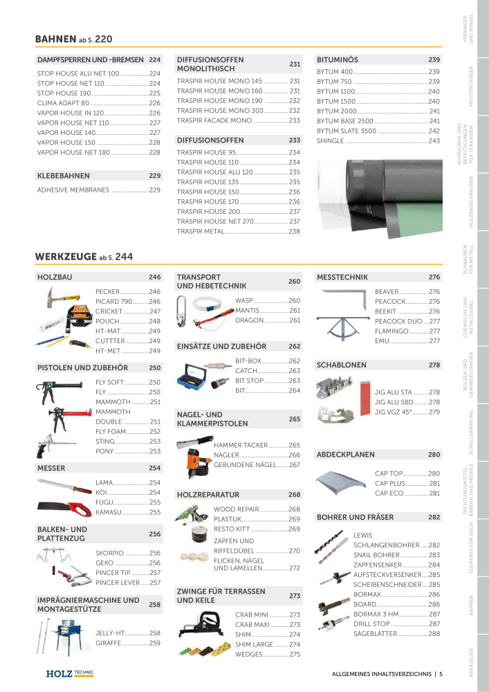 Holz Technic Katalog Nb. : 20219 - Page 7