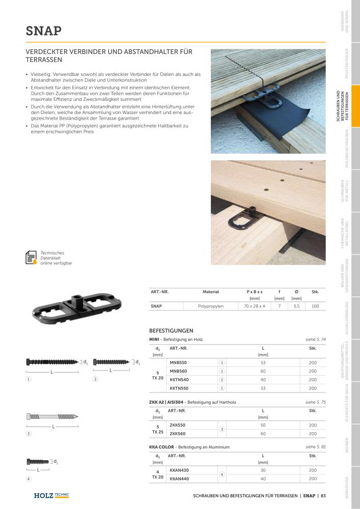 Holz Technic Katalog Nº: 20219 - Página 85