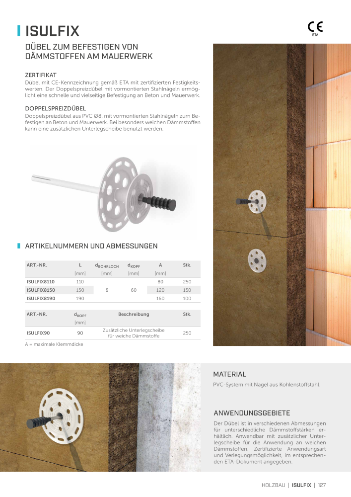 Rothoblaas - Holzschrauben und -Verbinder NR.: 20229 - Seite 127