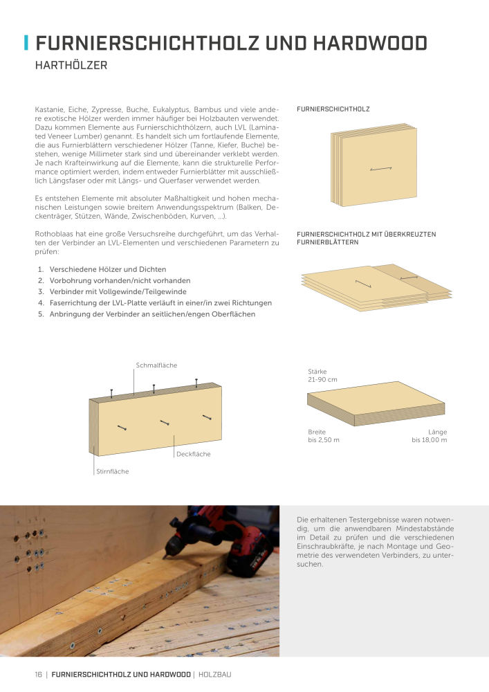 Rothoblaas - Holzschrauben und -Verbinder NR.: 20229 - Side 16