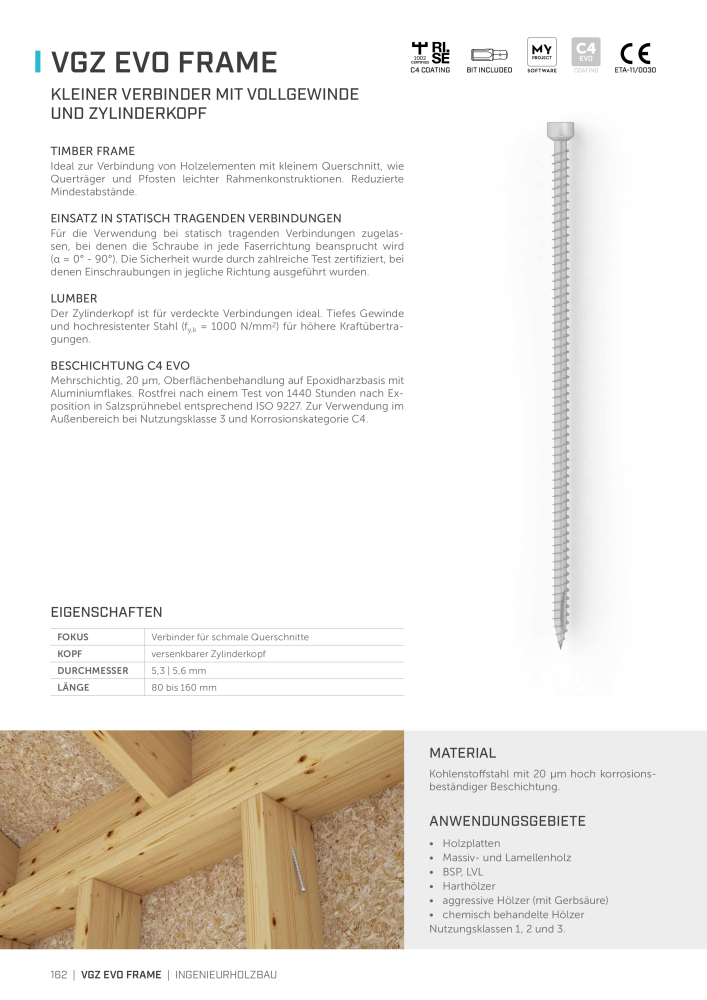 Rothoblaas - Holzschrauben und -Verbinder NR.: 20229 - Seite 162