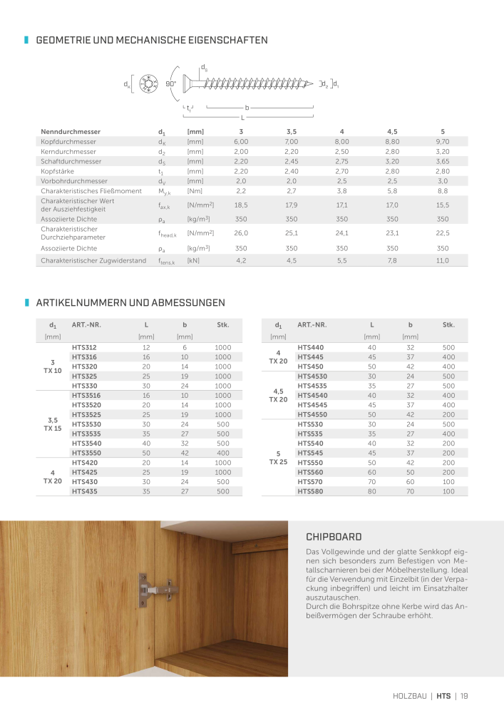 Rothoblaas - Holzschrauben und -Verbinder NR.: 20229 - Side 19