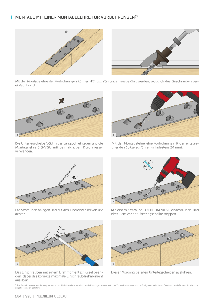 Rothoblaas - Holzschrauben und -Verbinder NR.: 20229 - Seite 204