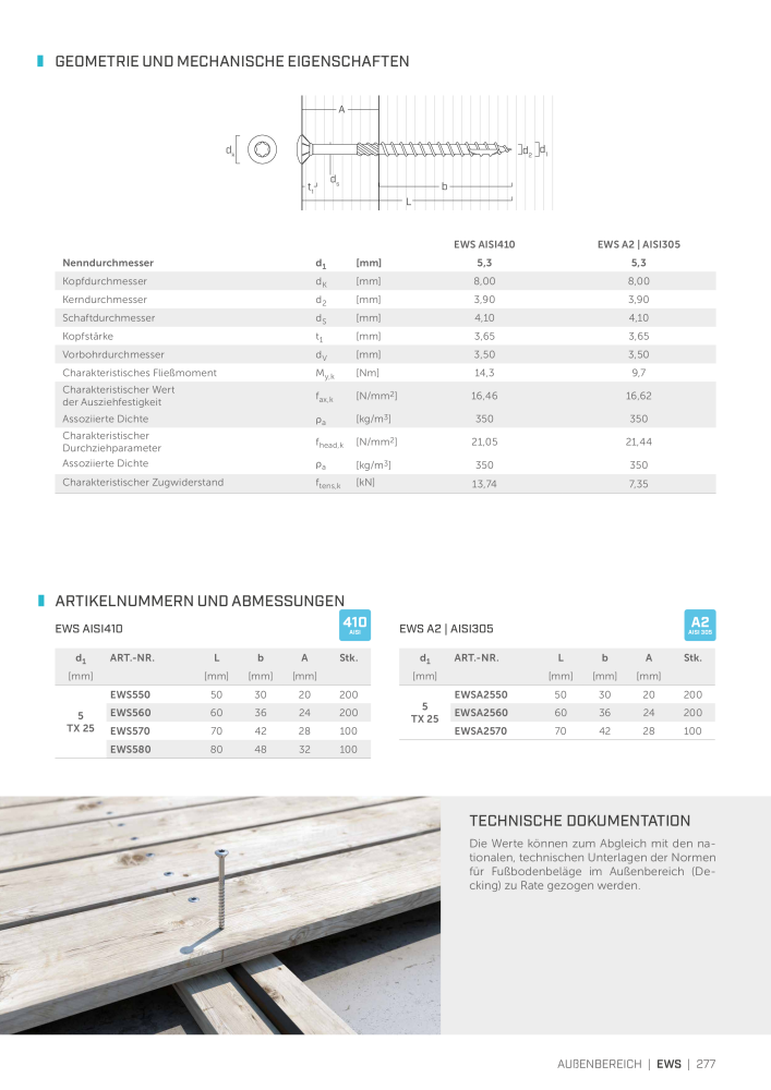 Rothoblaas - Holzschrauben und -Verbinder NR.: 20229 - Seite 277