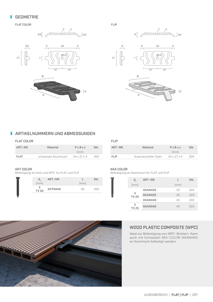 Rothoblaas - Holzschrauben und -Verbinder Nb. : 20229 - Page 297