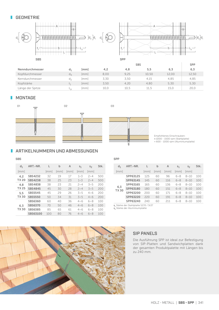 Rothoblaas - Holzschrauben und -Verbinder NO.: 20229 - Page 341