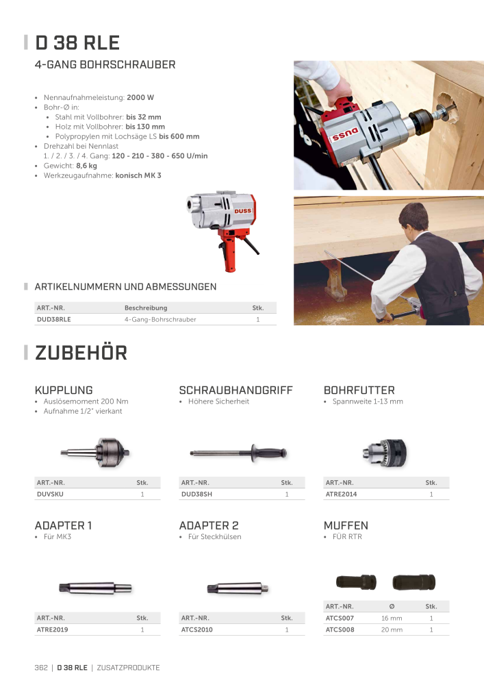 Rothoblaas - Holzschrauben und -Verbinder n.: 20229 - Pagina 362