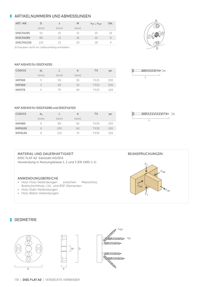 Rothoblaas - Holzbauverbinder NR.: 20231 - Seite 118