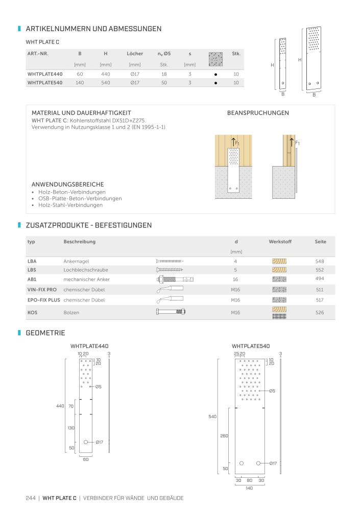 Rothoblaas - Holzbauverbinder NR.: 20231 - Strona 244