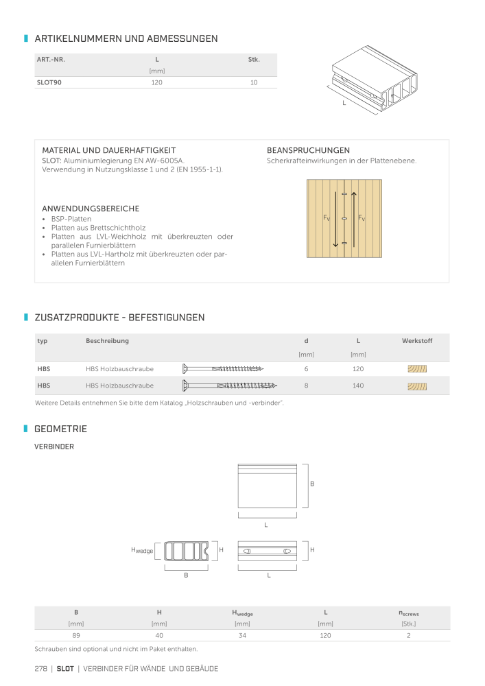 Rothoblaas - Holzbauverbinder NO.: 20231 - Page 278