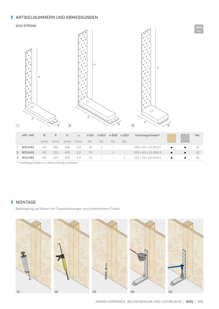 Rothoblaas - Holzbauverbinder NO.: 20231 - Page 355