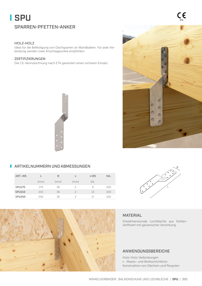 Rothoblaas - Holzbauverbinder NR.: 20231 - Seite 365