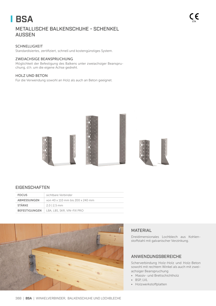 Rothoblaas - Holzbauverbinder Nb. : 20231 - Page 368