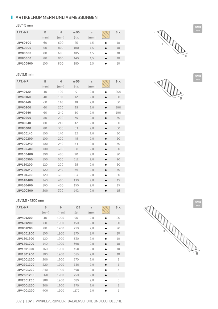 Rothoblaas - Holzbauverbinder NEJ.: 20231 - Sida 382