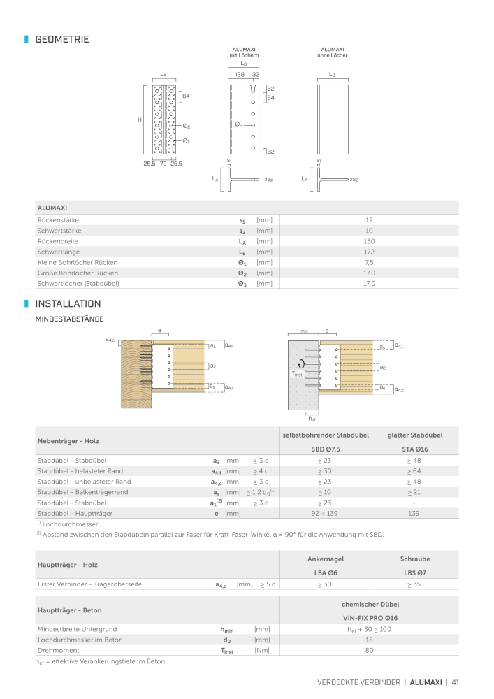 Rothoblaas - Holzbauverbinder NR.: 20231 - Seite 41