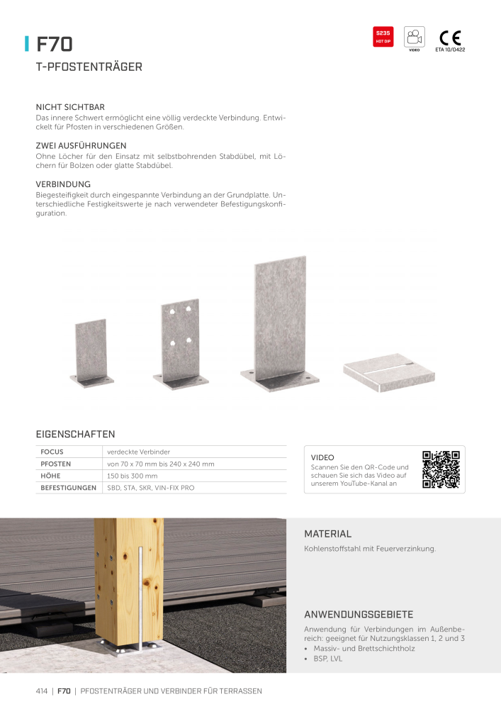 Rothoblaas - Holzbauverbinder NO.: 20231 - Page 414