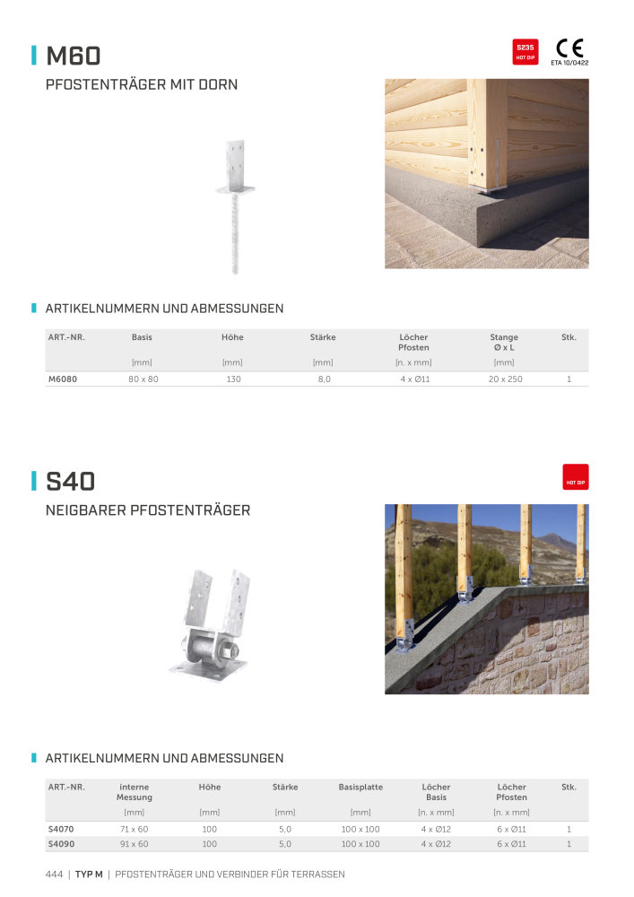 Rothoblaas - Holzbauverbinder NEJ.: 20231 - Sida 444