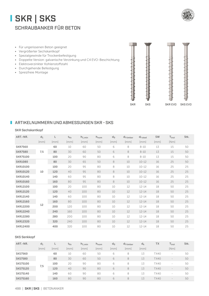 Rothoblaas - Holzbauverbinder NEJ.: 20231 - Sida 488