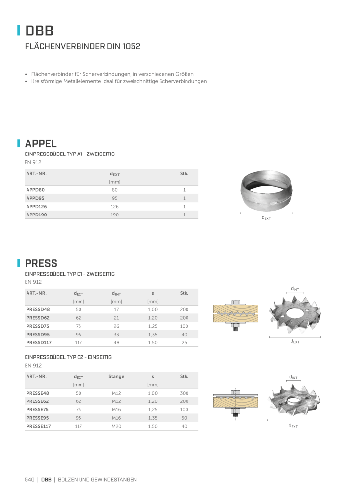 Rothoblaas - Holzbauverbinder NO.: 20231 - Page 540