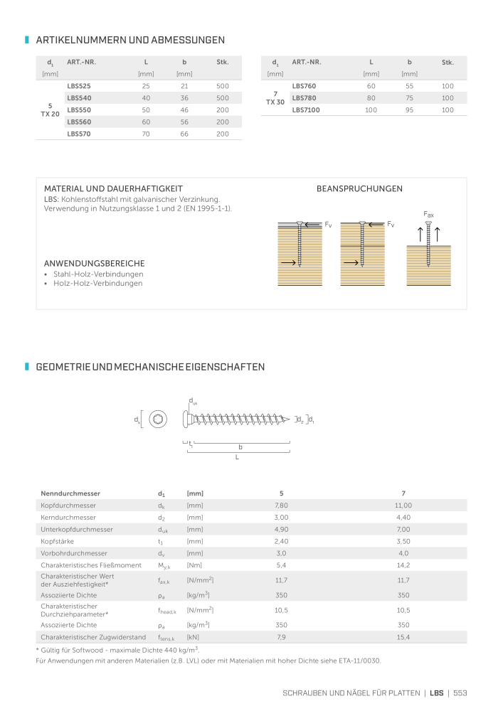 Rothoblaas - Holzbauverbinder NO.: 20231 - Page 553