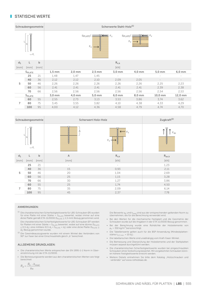 Rothoblaas - Holzbauverbinder Nb. : 20231 - Page 555