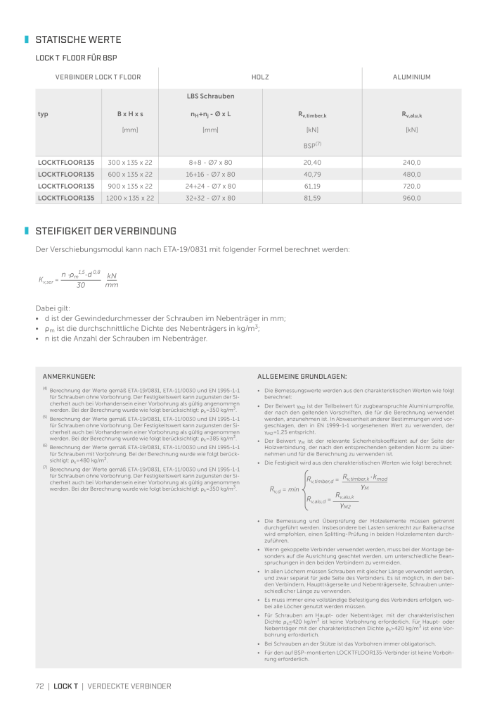 Rothoblaas - Holzbauverbinder NO.: 20231 - Page 72