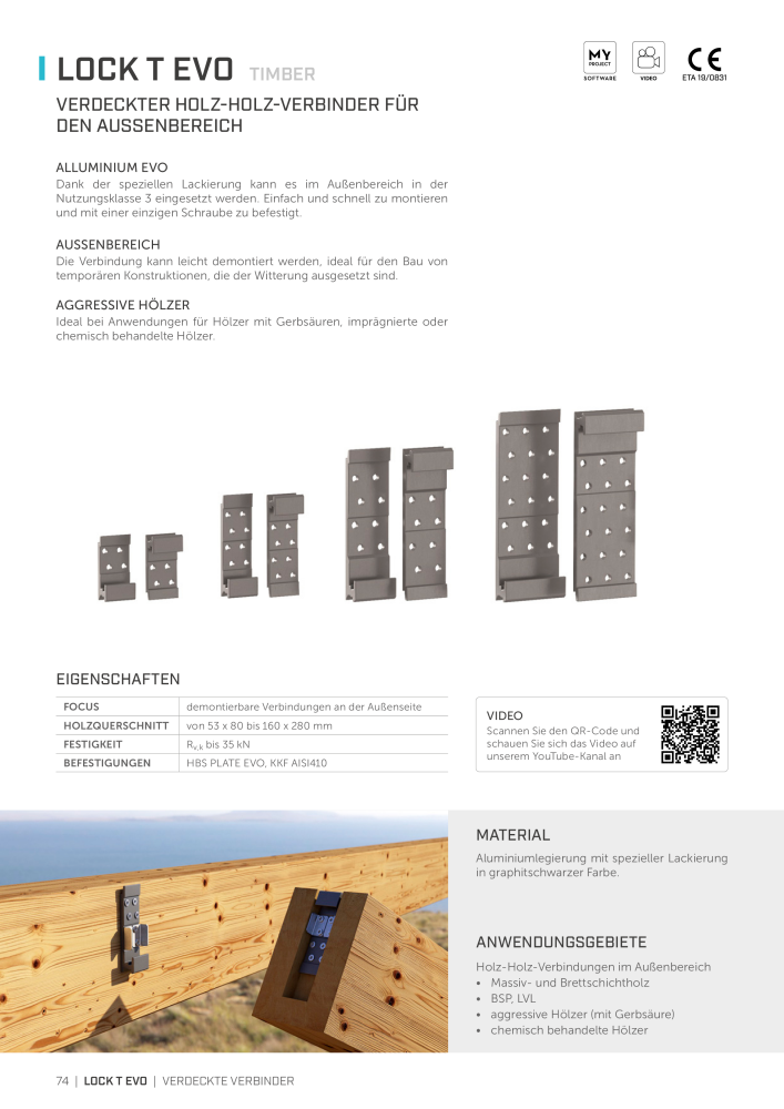 Rothoblaas - Holzbauverbinder NO.: 20231 - Page 74