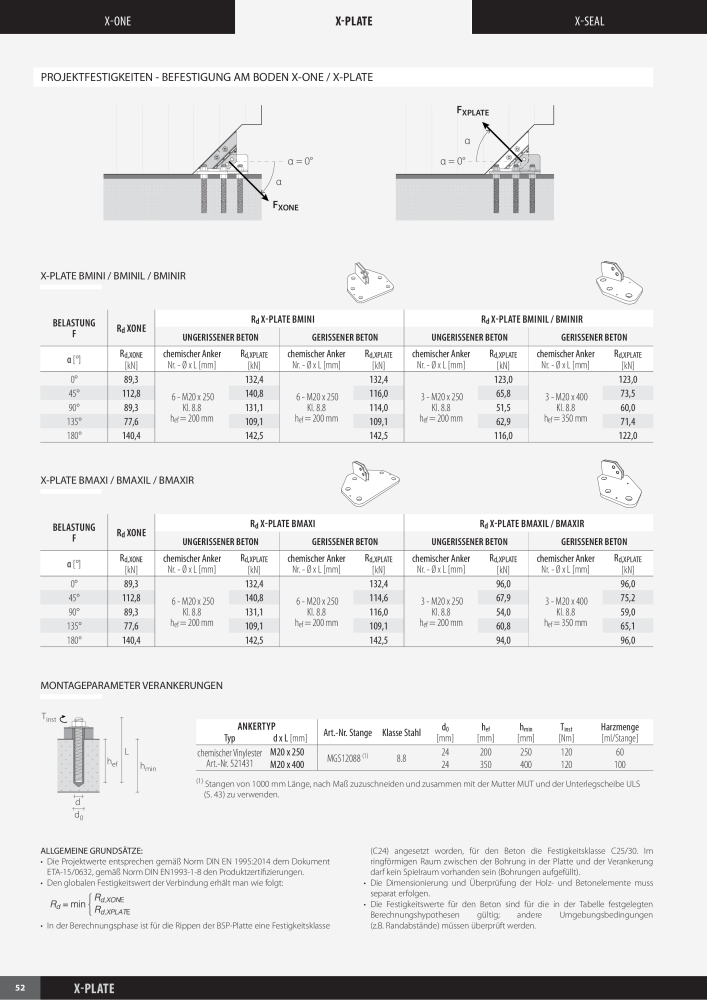 Rothoblaas - X-RAD NO.: 20232 - Page 54