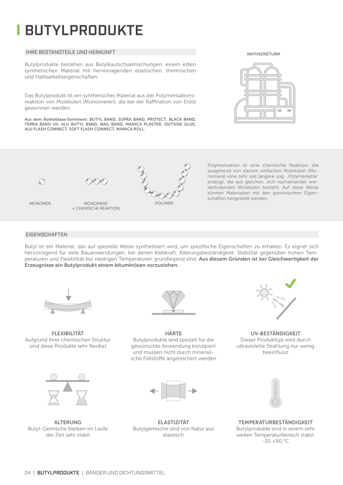 Rothoblaas - Bänder, Dichtungsmittel  und Bahnen NR.: 20233 - Seite 24