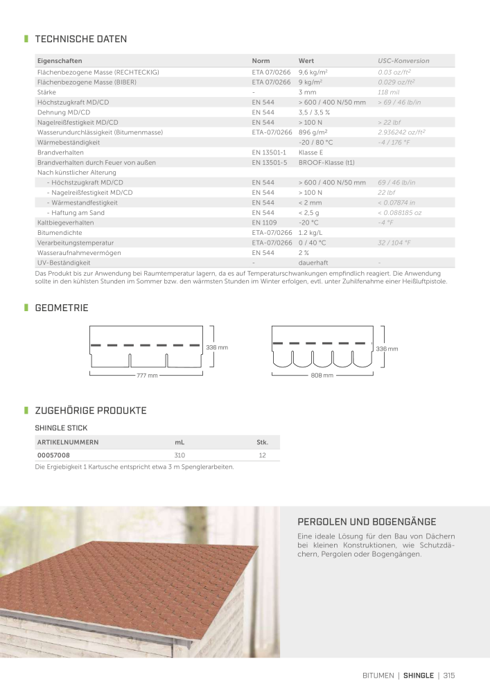 Rothoblaas - Bänder, Dichtungsmittel  und Bahnen NR.: 20233 - Seite 315