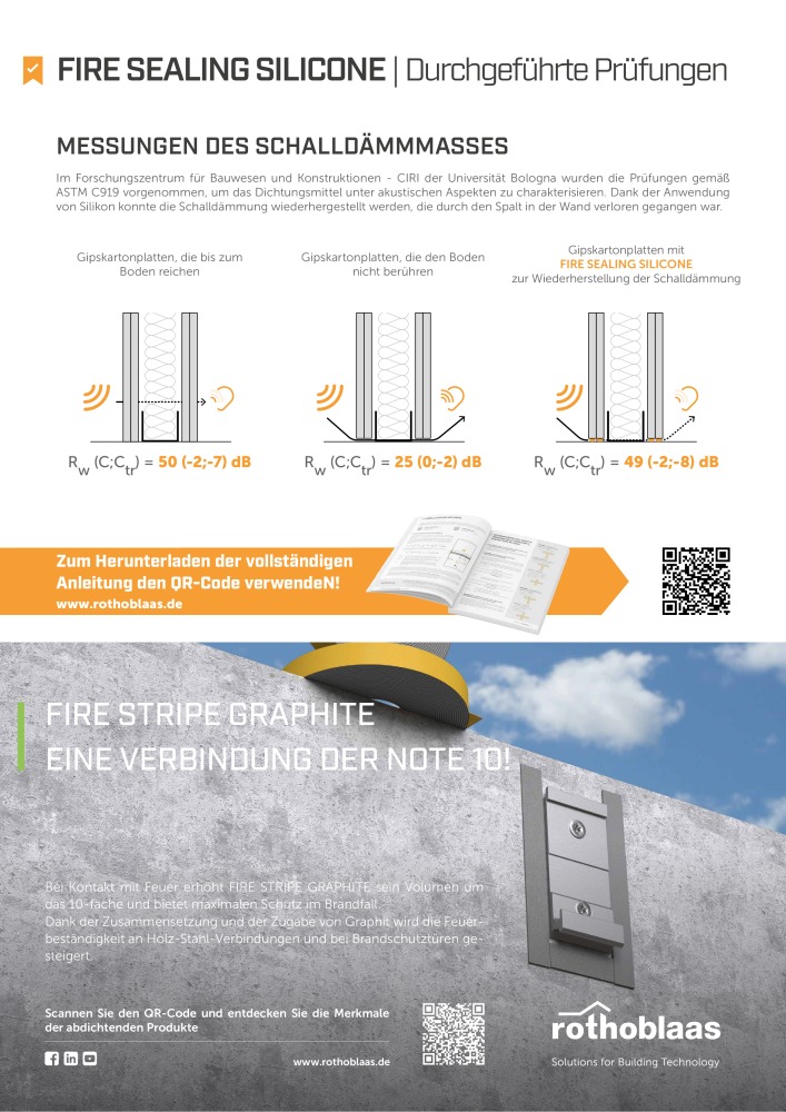 Rothoblaas - Lösungen zur Schalldämmung Nb. : 20234 - Page 140