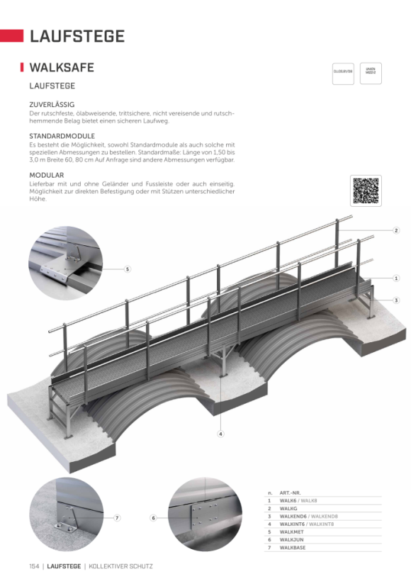 RothoBlaas CATWALK MODULE L=1500 MM B=600MM WALK615